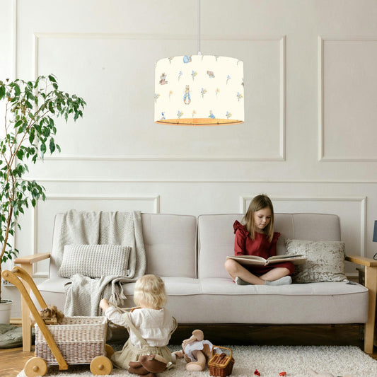 Peter rabbit Pendant Light – Baby Room, Kids or Baby Shower Gift