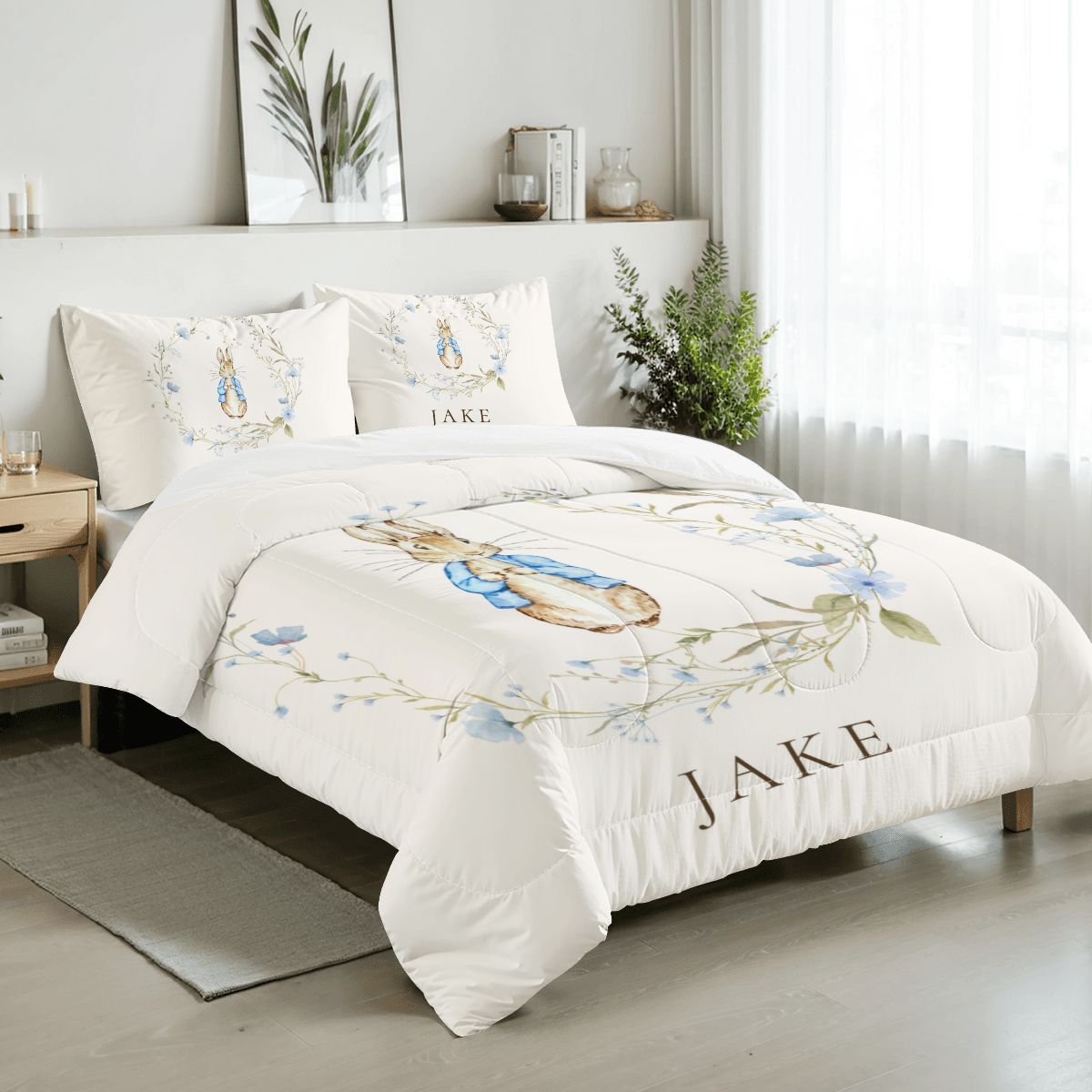 Peter Rabbit Personalized Duvet Cover — Kids Bedding