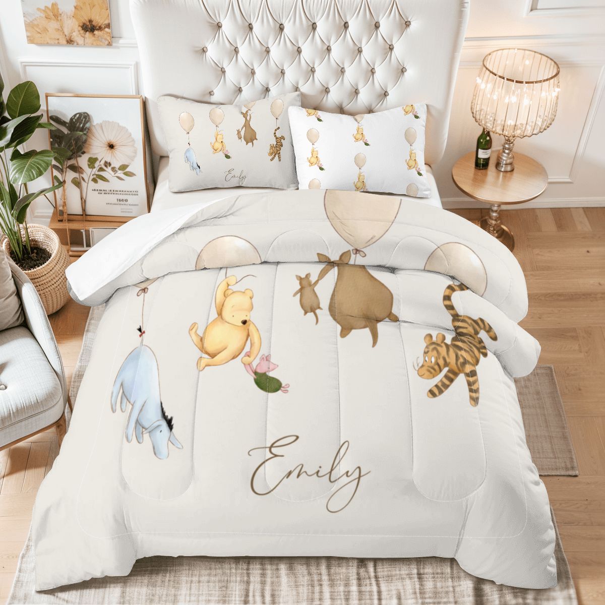 Winnie the Pooh Personalized Bedding Set