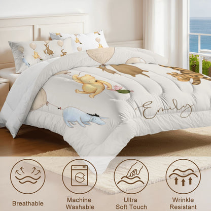 Winnie the Pooh Personalized Bedding Set