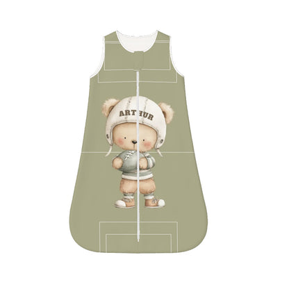 Bear American Football Blackout Curtains