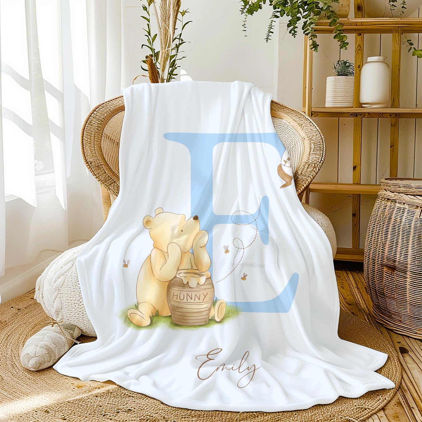 Winnie the Pooh Baby Blanket