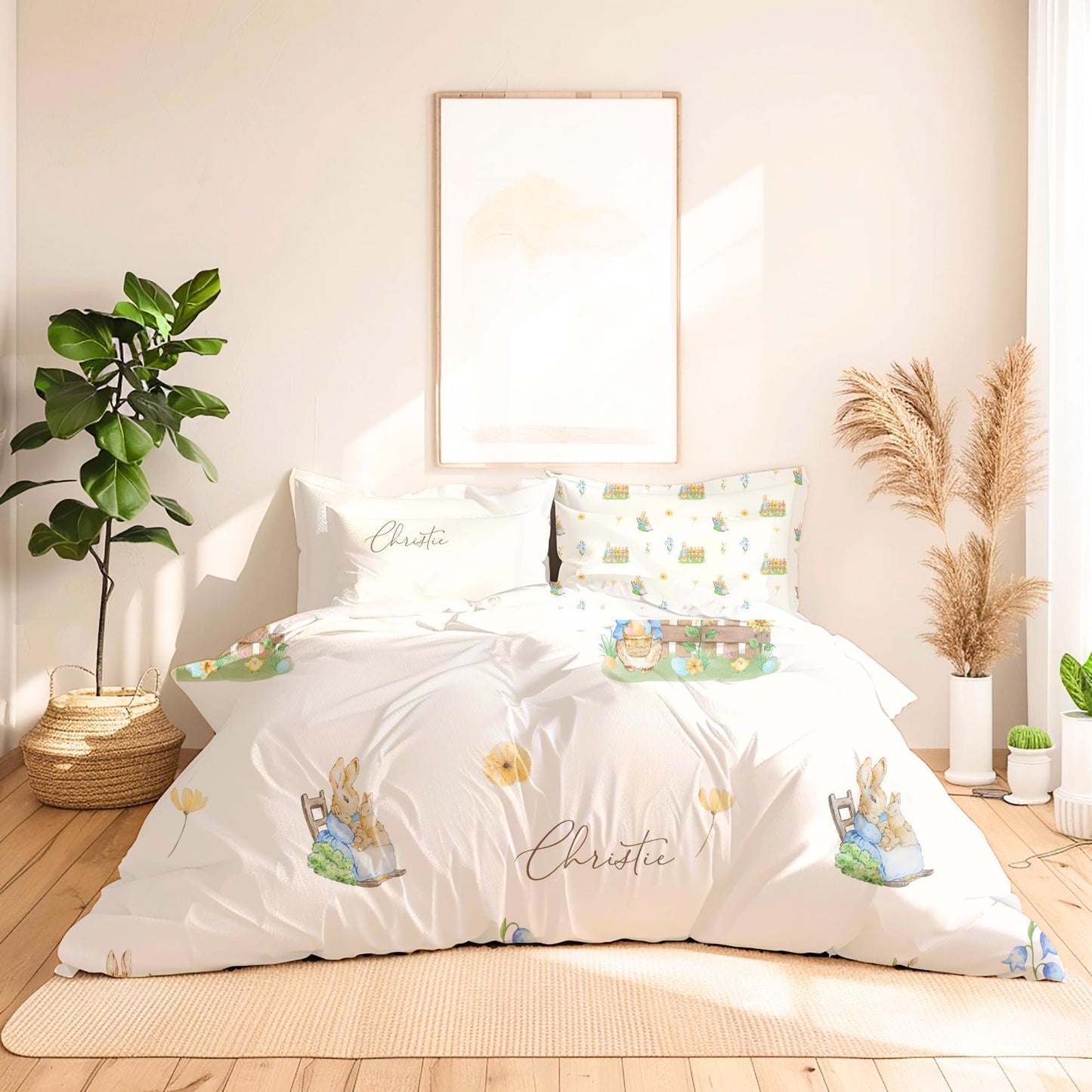 Peter rabbit Personalized bedding set