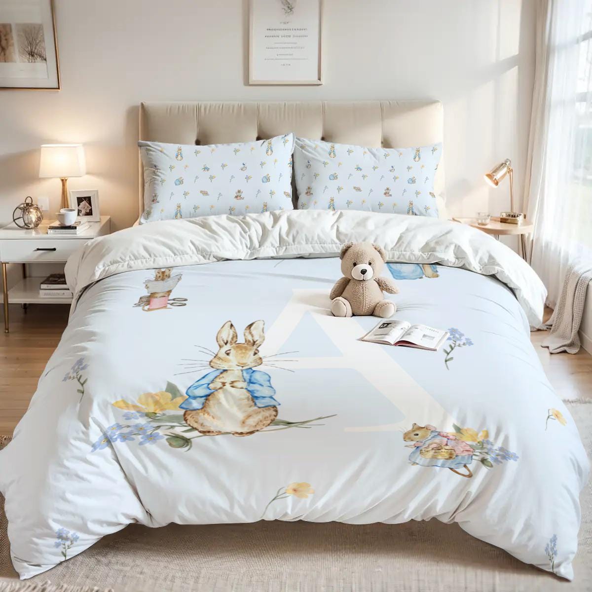 Peter rabbit Personalized Duvet Cover Set