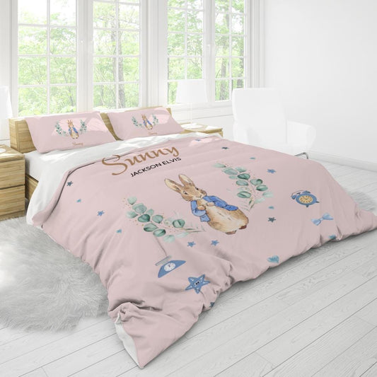 Peter rabbit Personalized bedding set