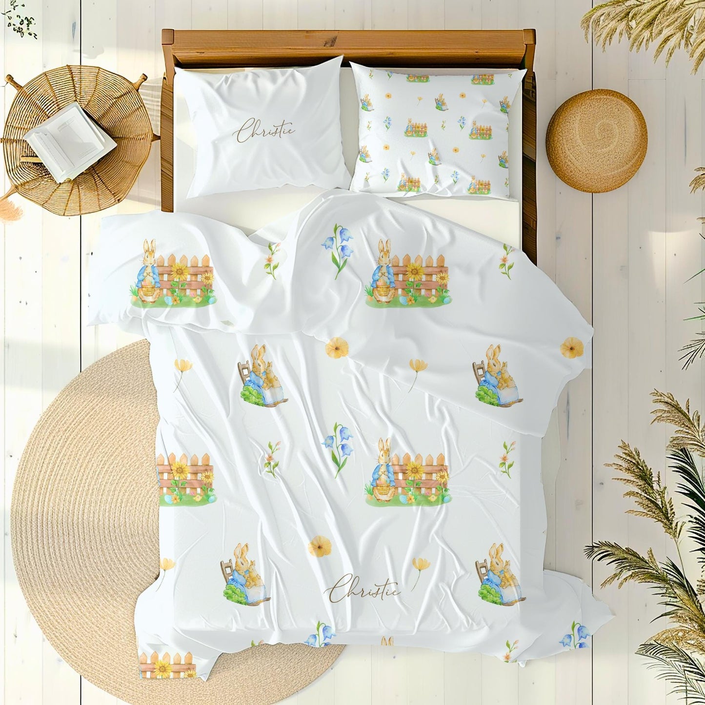 Peter rabbit Personalized bedding set