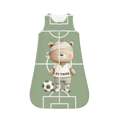 Bear Soccer Blackout Curtains