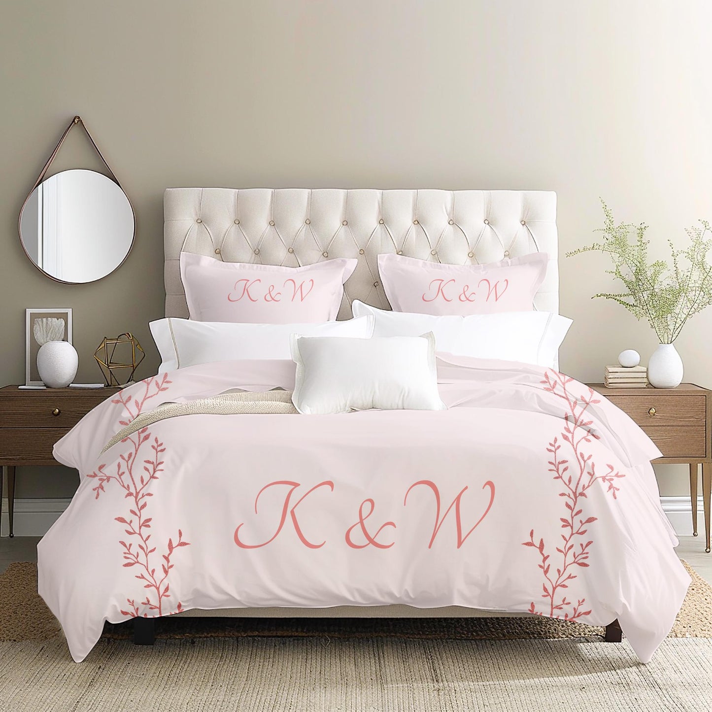 Personalized Duvet Cover Set - Unique Housewarming Gift