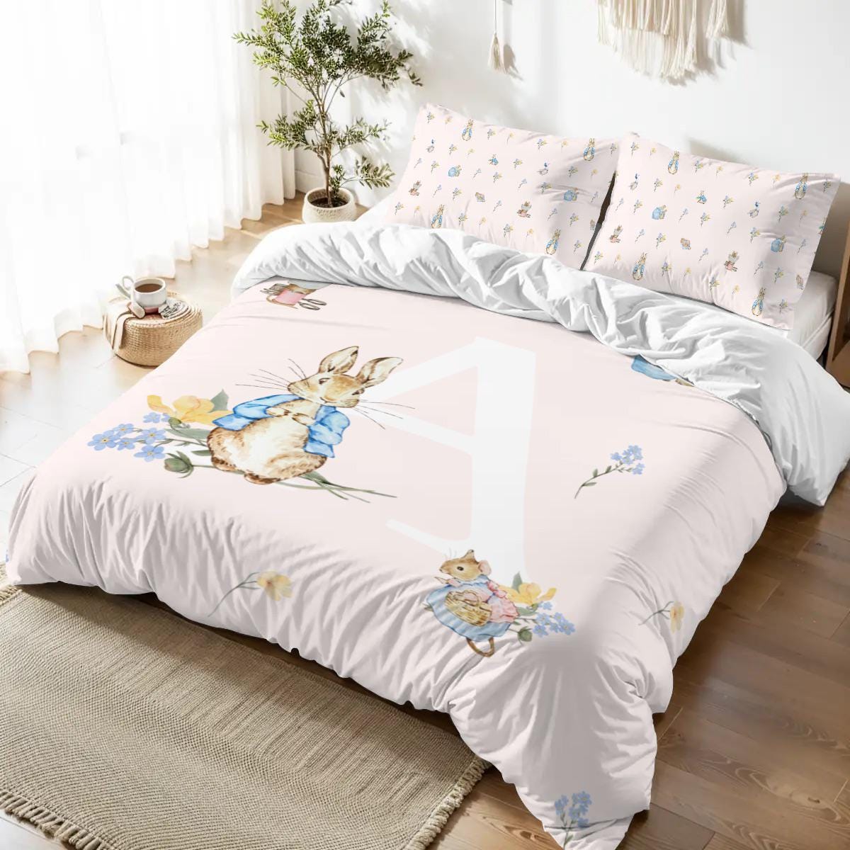 Peter rabbit Personalized Duvet Cover Set