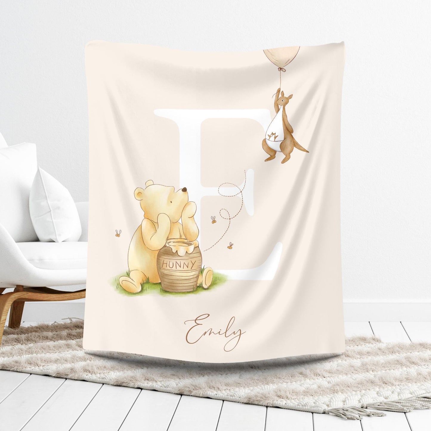 Winnie the Pooh Baby Blanket