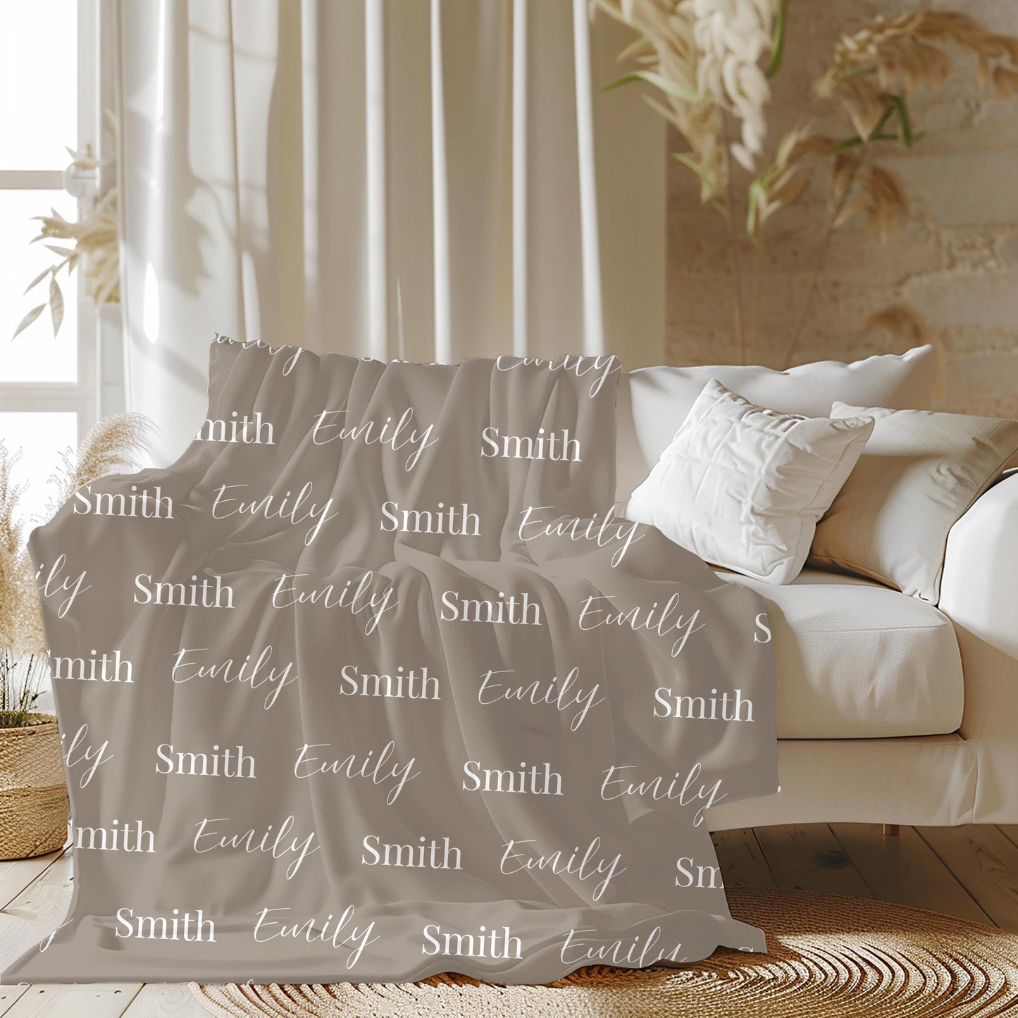 Personalized Baby Name Blanket