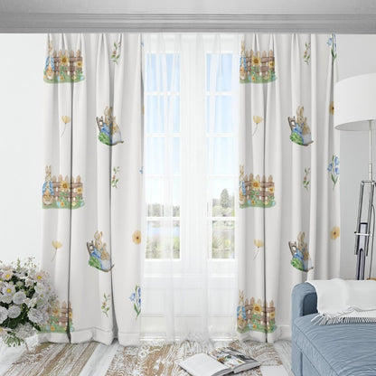 Bunny Window Drapes – Sweet Whimsy for Cozy Rooms