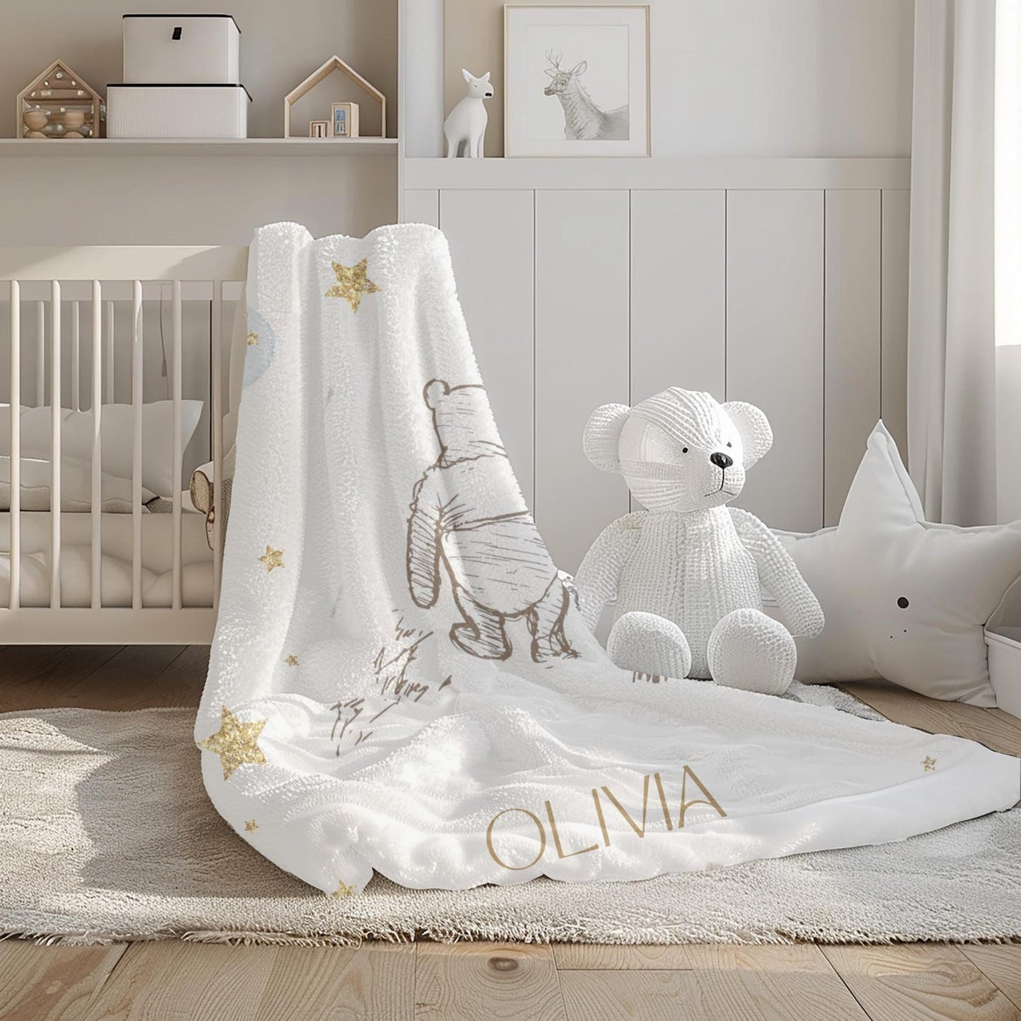 Winnie the Pooh plush - Personalized Gift for Kids