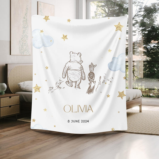 Winnie the Pooh plush - Personalized Gift for Kids