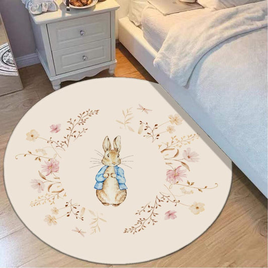 Peter Rabbit Rug, Bunny Decor, Rabbit Rug