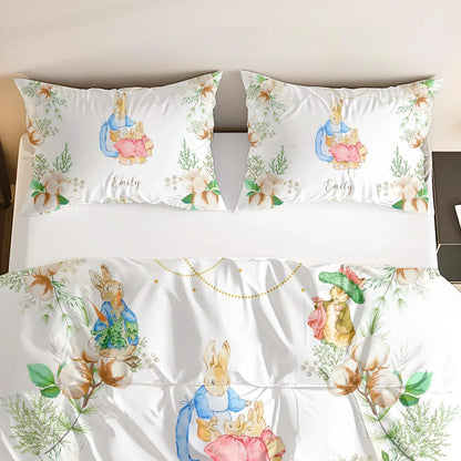 Bunny Personalized Duvet Cover Set - AR Design