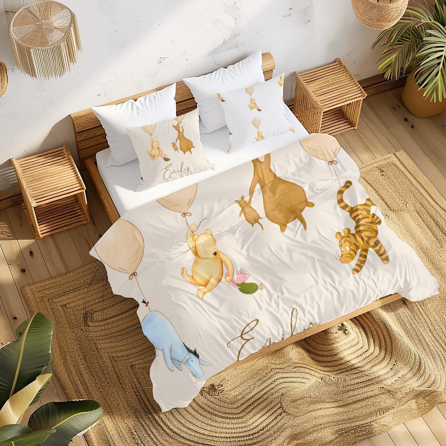 Winnie the Pooh Personalized Bedding Set