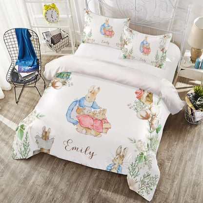 Bunny Personalized Duvet Cover Set - AR Design