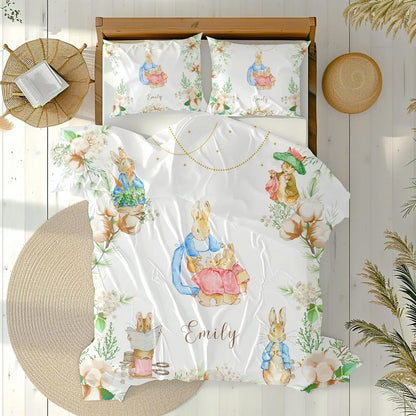 Bunny Personalized Duvet Cover Set - AR Design