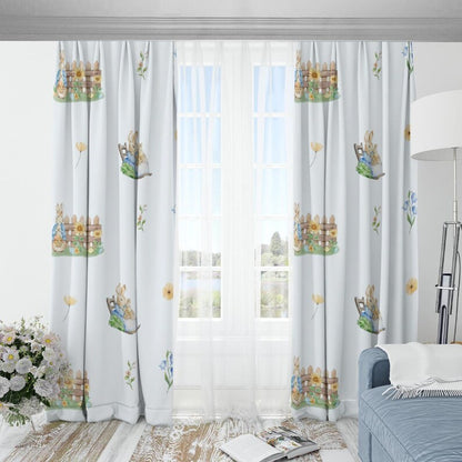 Bunny Window Drapes – Sweet Whimsy for Cozy Rooms