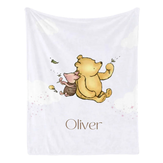 Classic Pooh Sweet Blanket - Cozy and Cute!