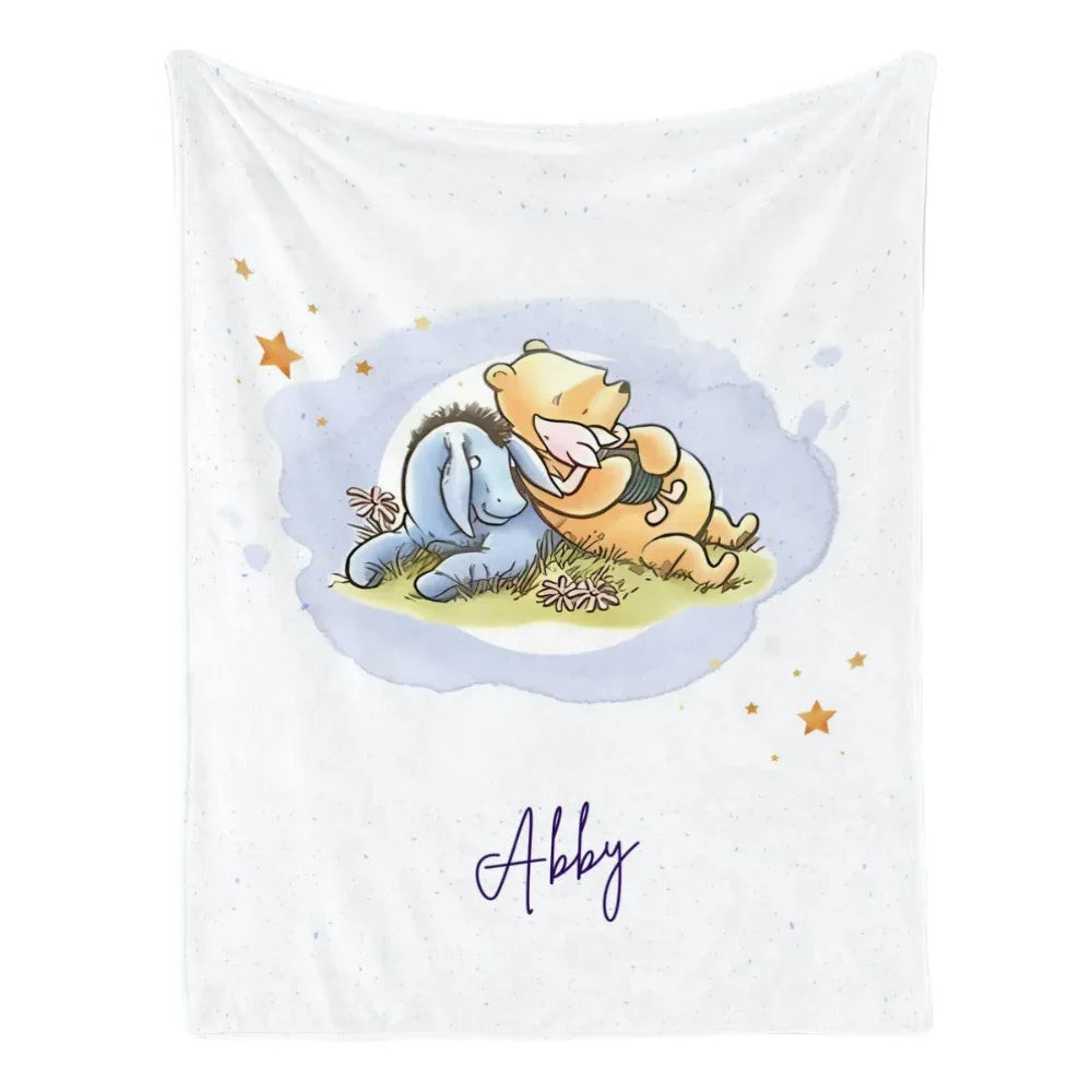 Classic Winnie the Pooh & Buddies Blanket