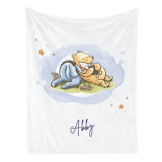 Classic Winnie the Pooh & Buddies Blanket