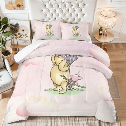 Winnie the Pooh Personalized Duvet Cover Set