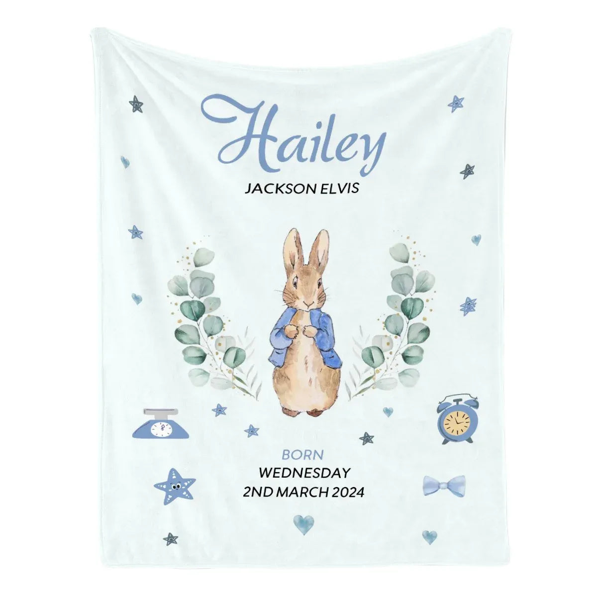 Bunny Tale Blanket - Cozy and Cute Storytime
