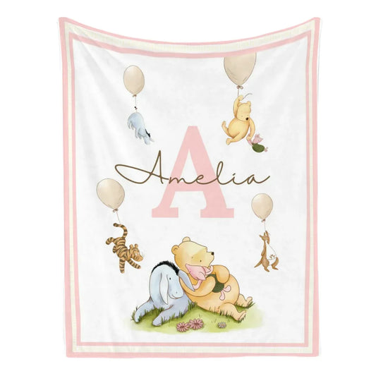 Winnie the Pooh and friends Blanket