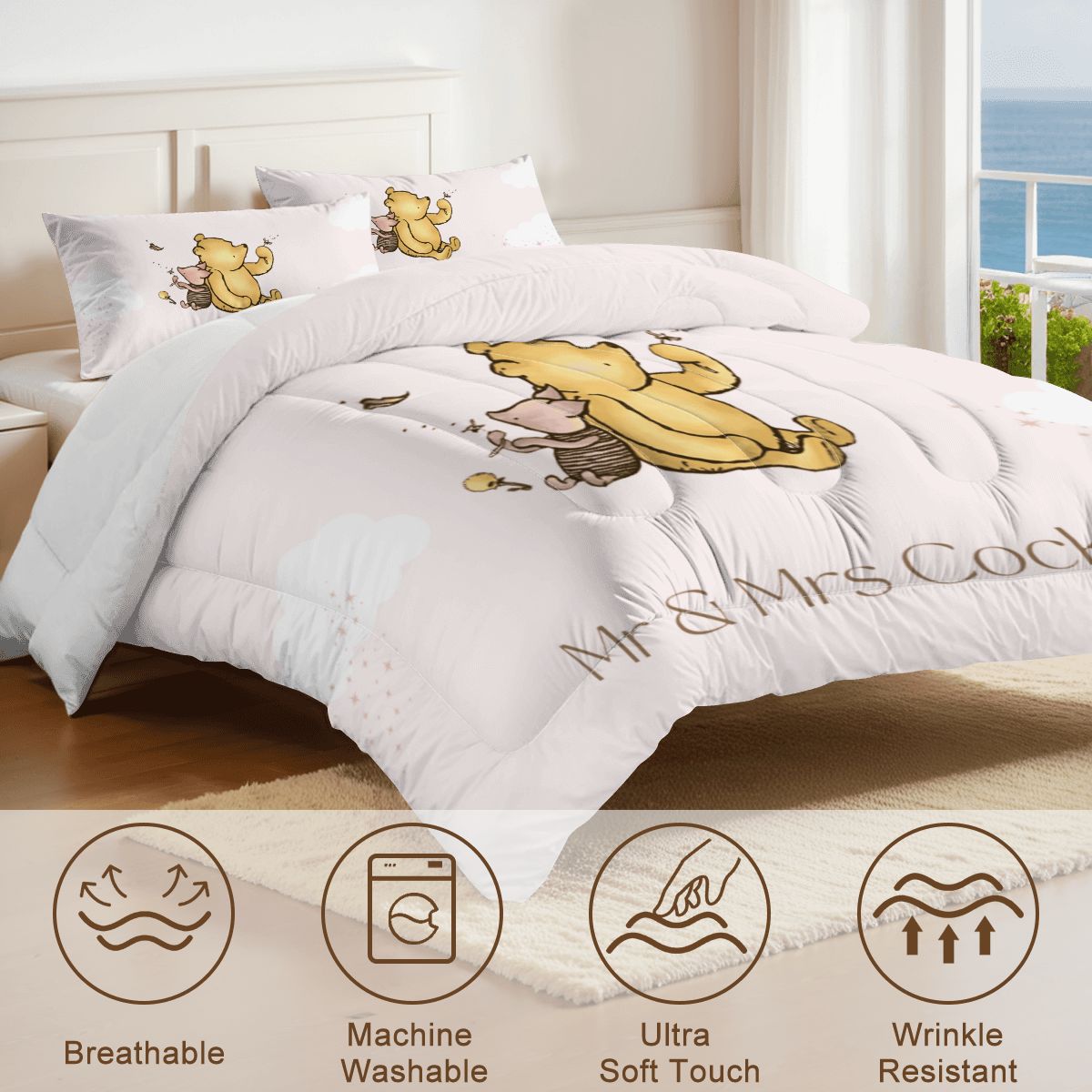 Winnie the Pooh Sweet Bedding Set