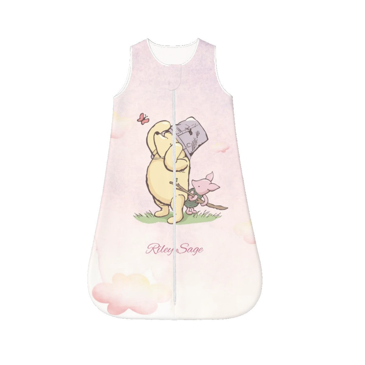 Classic Pooh Bear Newborn Wearable Blanket