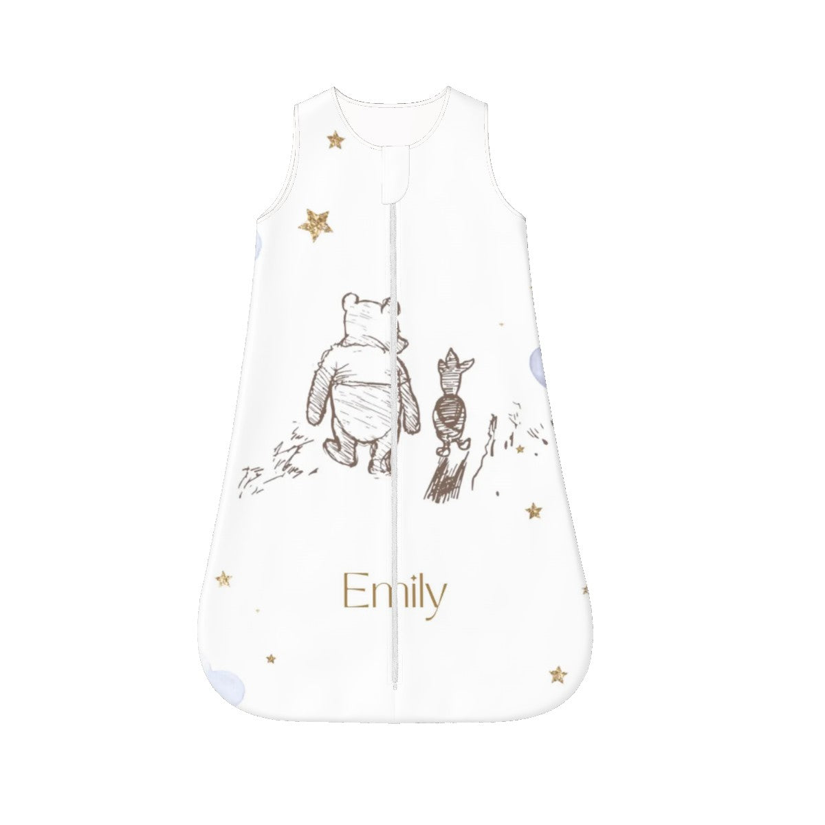 Winnie the pooh bedtime Newborn Wearable Blanket