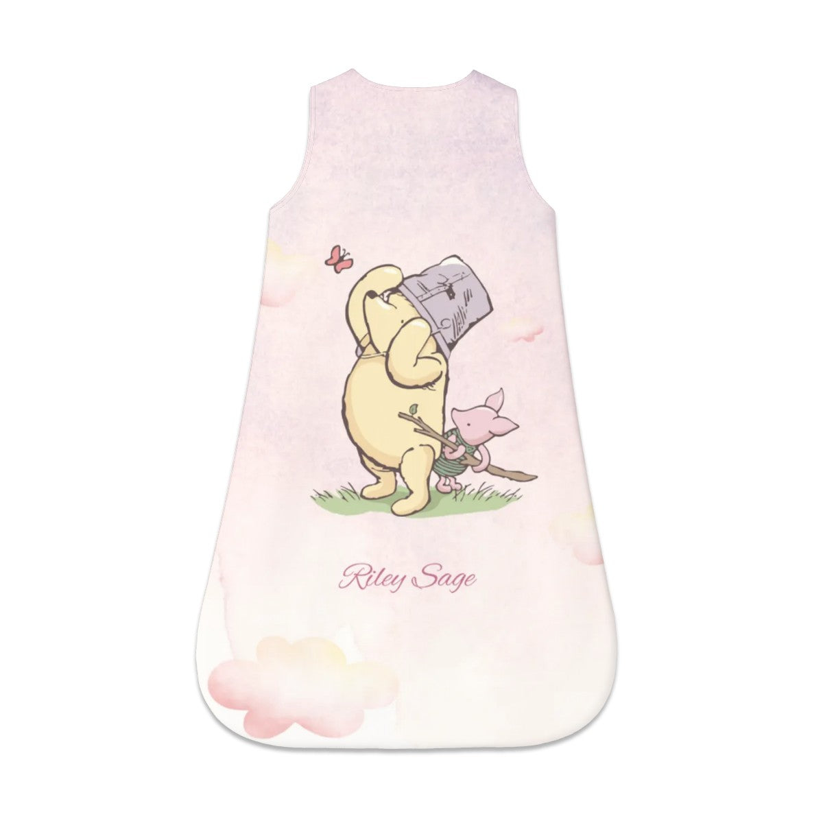 Classic Pooh Bear Newborn Wearable Blanket