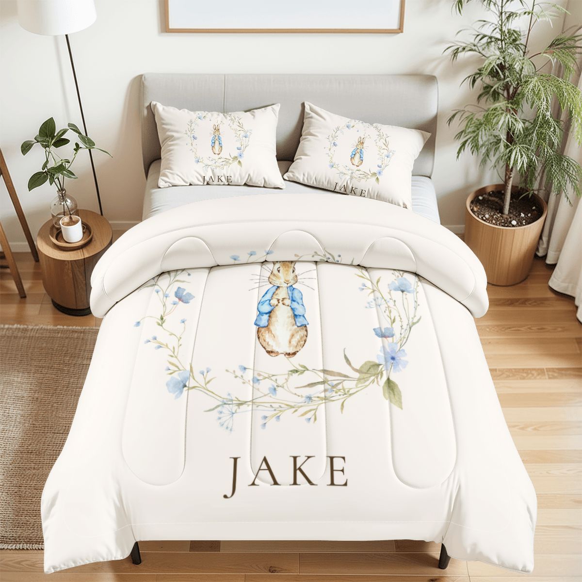 Peter Rabbit Personalized Duvet Cover — Kids Bedding