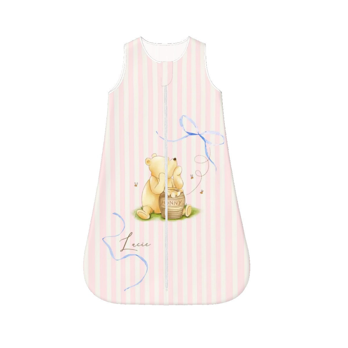 Winnie the Pooh & Ribbon Wearable Blanket