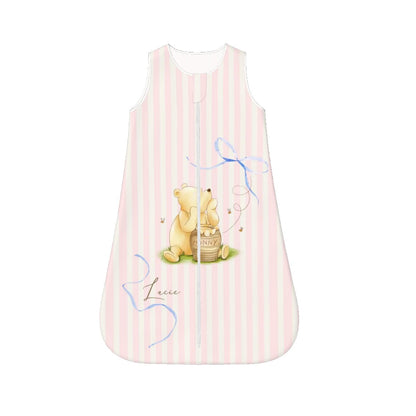 Winnie the Pooh and Ribbon Blackout Nursery Curtains